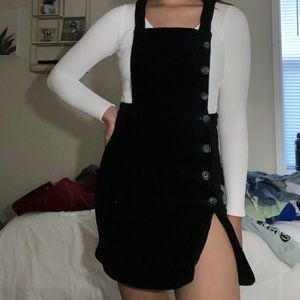 Black Corduroy Dress